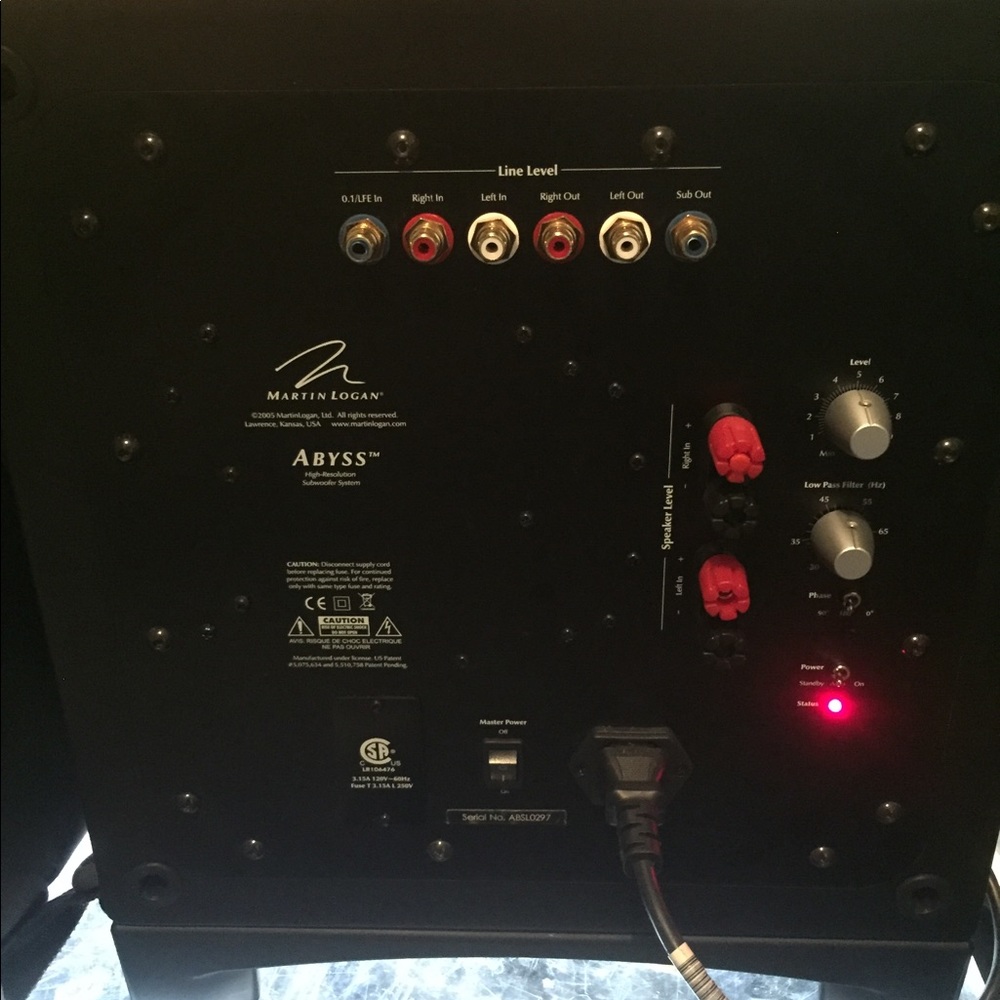 Martin Logan subwoofer - Picture 4 of 5